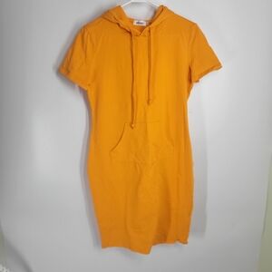 Missky Short Sleeve Hoodie Dress / swim cover-up